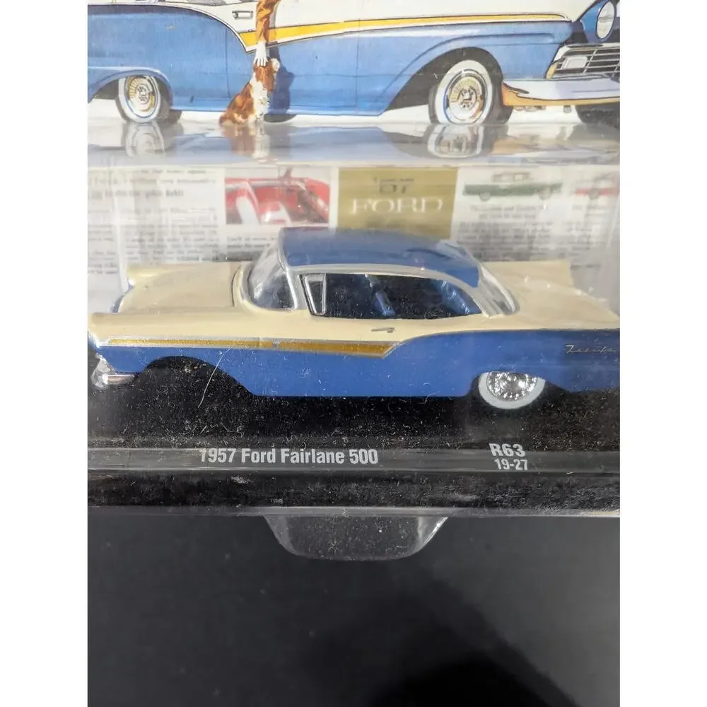 M2 Machines Auto Drivers 1957 Ford Fairlane 500 R63 19-27 1:64 Diecast